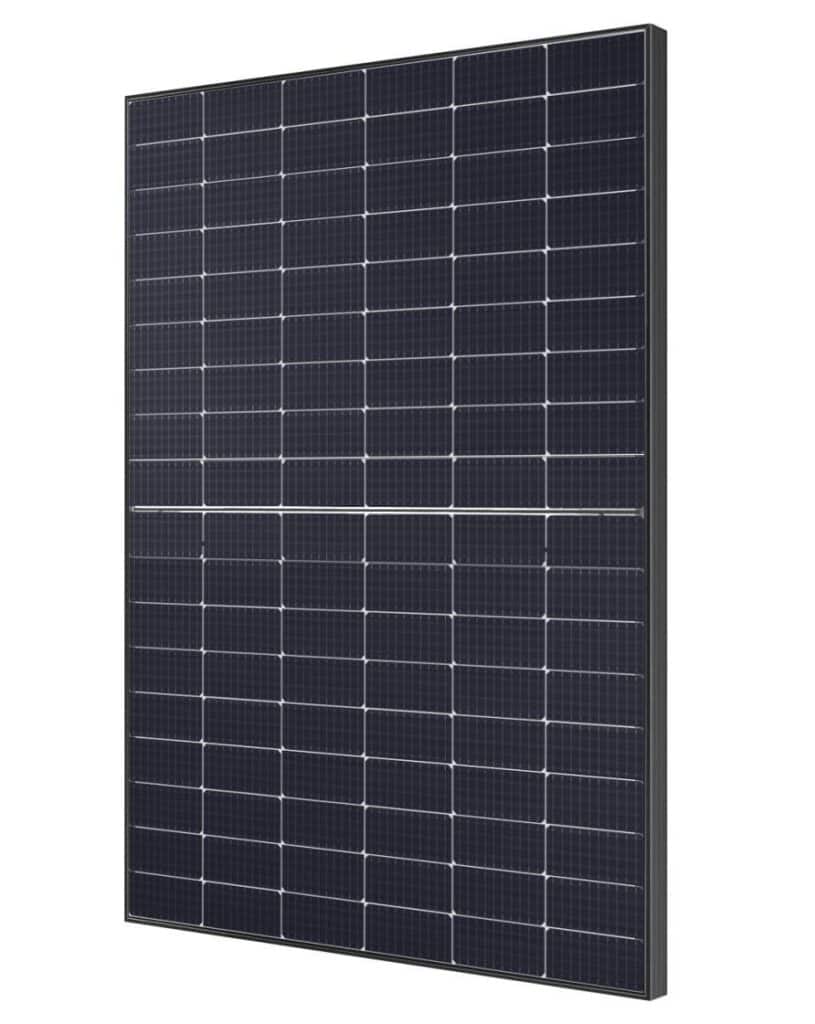 Solar panel black