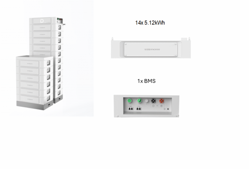 Dyness Stack 100 | 71.68kWh | HV | 1C