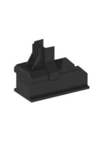 Esdec | ClickFit EVO | mounting rail end cap - black